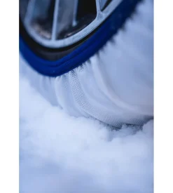 Set 2 pezzi calze da neve sparco in tessuto bianco silenziose, tg s - spt60