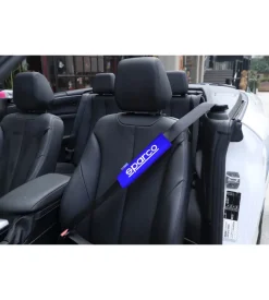 Set 2 pezzi di cuscinetti passacintura universali per auto sparco