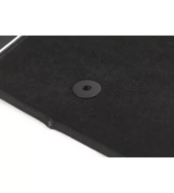 Set 4 pezzi tappeti moquette per auto sparco grigio e nero