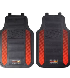 Set 2 tappetini auto redbull "powerbar" nero e rosso