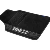 Set 4 tappetini neri per auto sparco in moquette