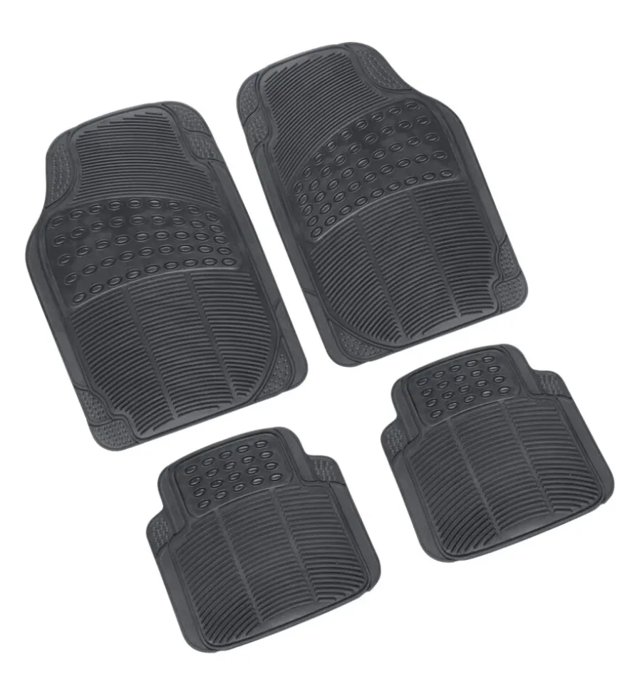 Set tappeti per auto mirage edition 2 serie tappeti universali 4 pezzi - grigio 26907