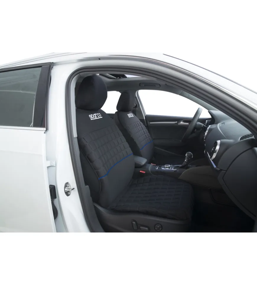 Set universale spc1042 coprisedili auto completo nero/blu