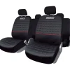 Set universale  spc1042 coprisedili auto completo nero/rosso
