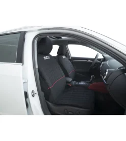 Set universale  spc1042 coprisedili auto completo nero/rosso