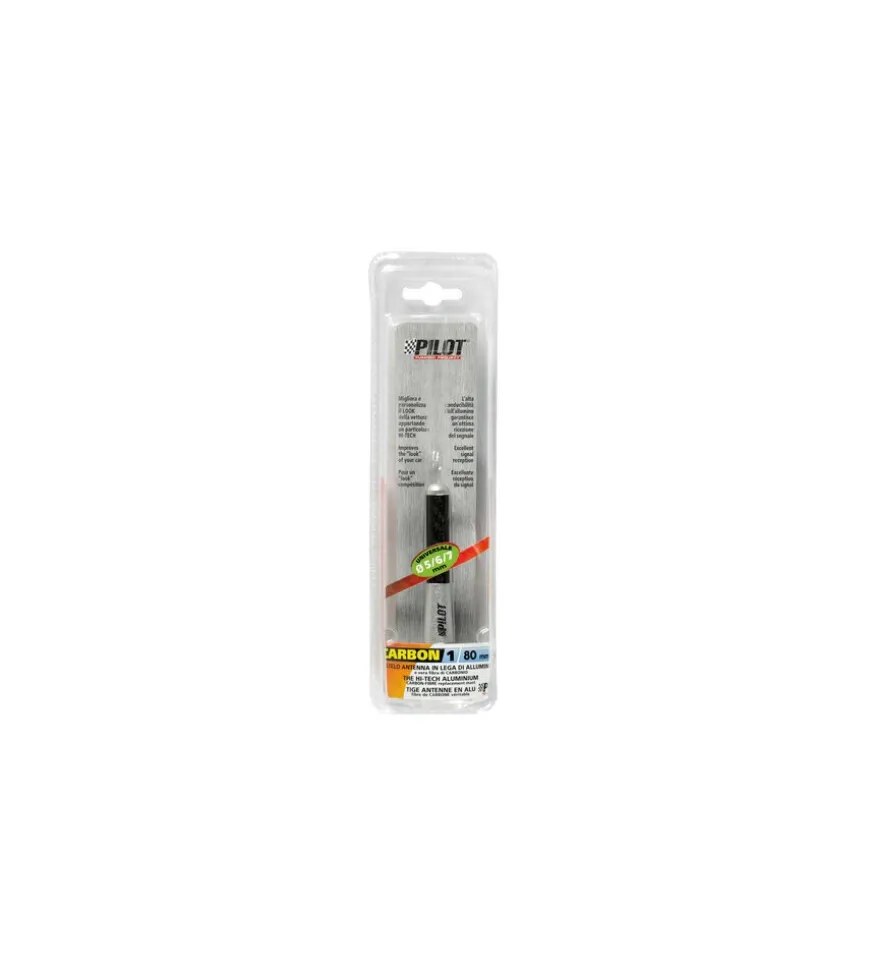 Stelo antenna "carbon-1" alluminio + carbonio pilot 40150