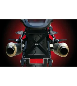 Supporto catarifrangente targa moto 90145