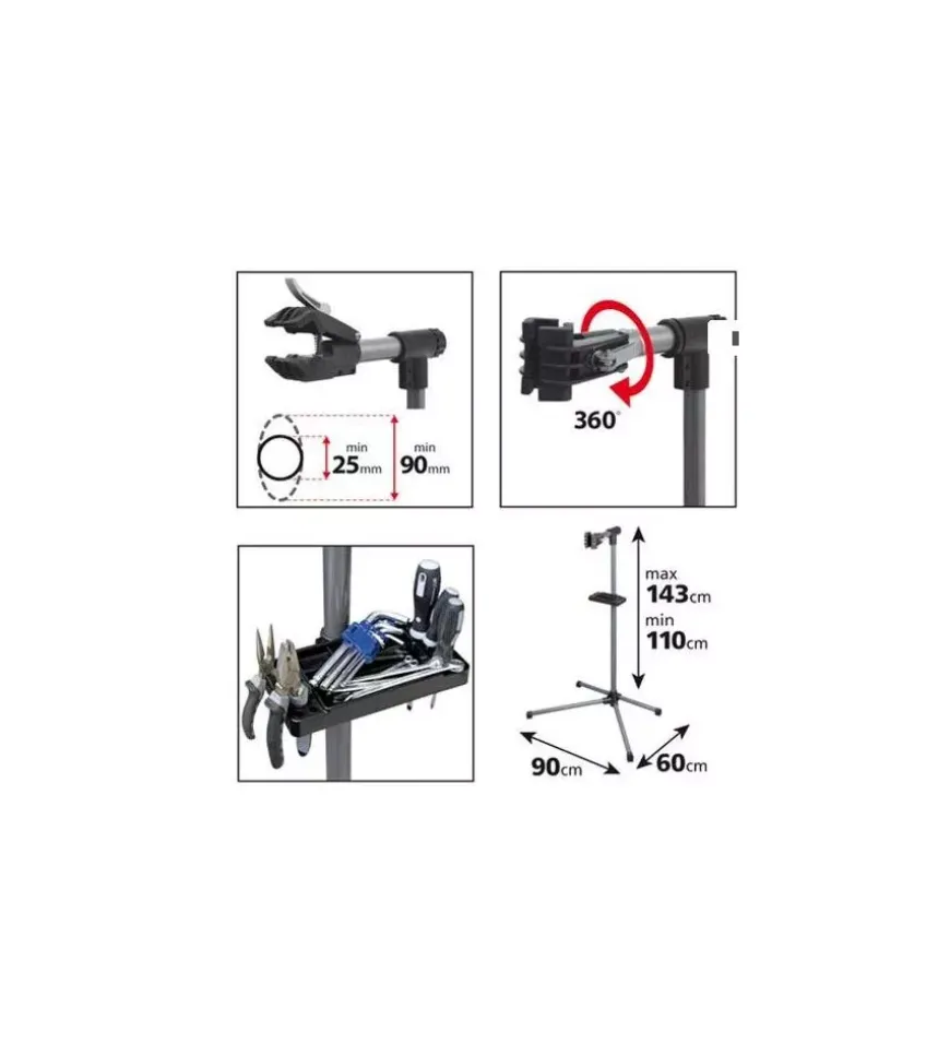 Supporto telescopico per bici 95003