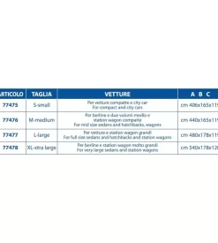 Telo antigrandine copriauto goodyear tg m