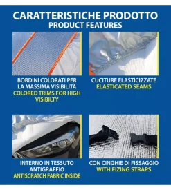 Telo antigrandine copriauto goodyear tg l