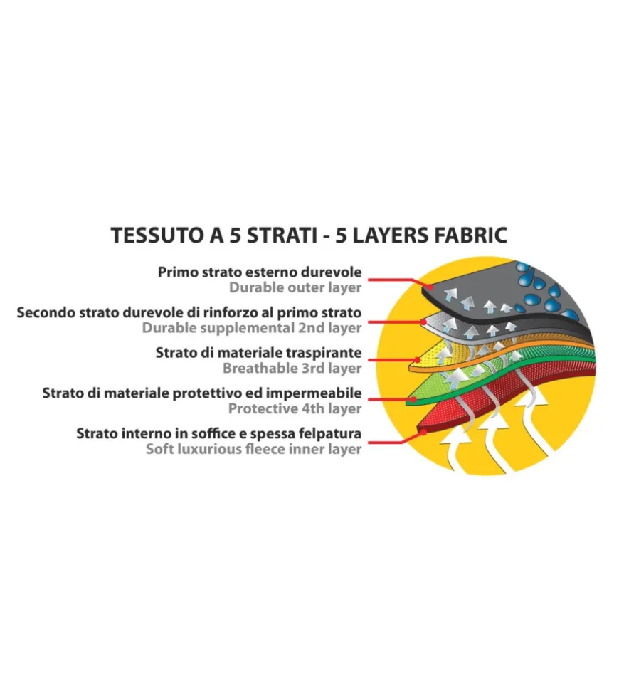 Telo copriauto "prestige" - 02 - cm 155x154x270 20557