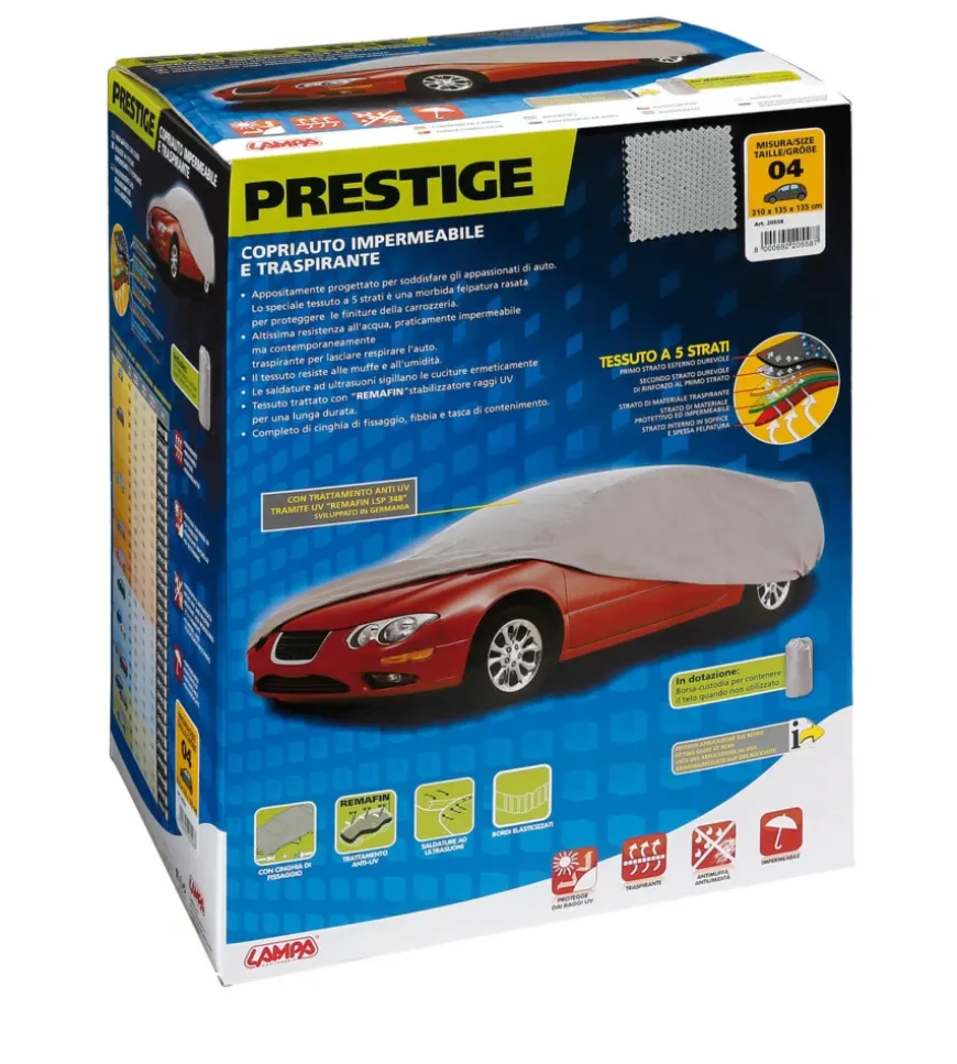 Telo copriauto "prestige" - 04 - cm 135x135x310 20558